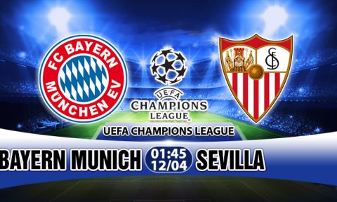 Soi kèo Bayern Munich vs Sevilla (Lượt về tứ kết Champions League)